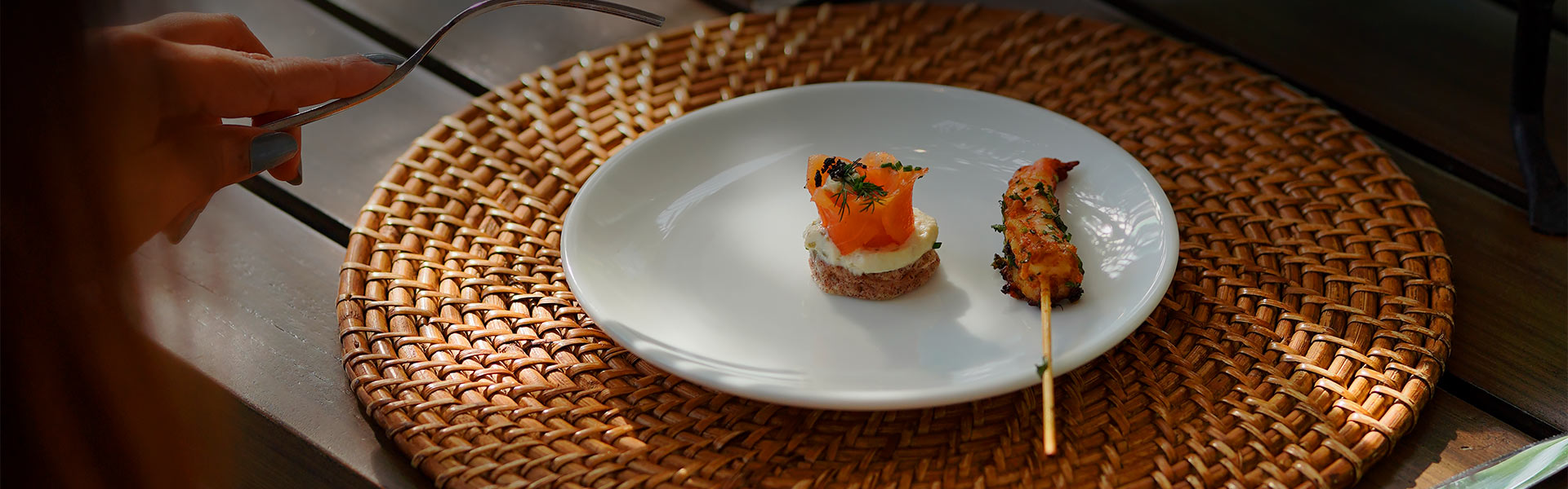 Dining experience in nyne hotel