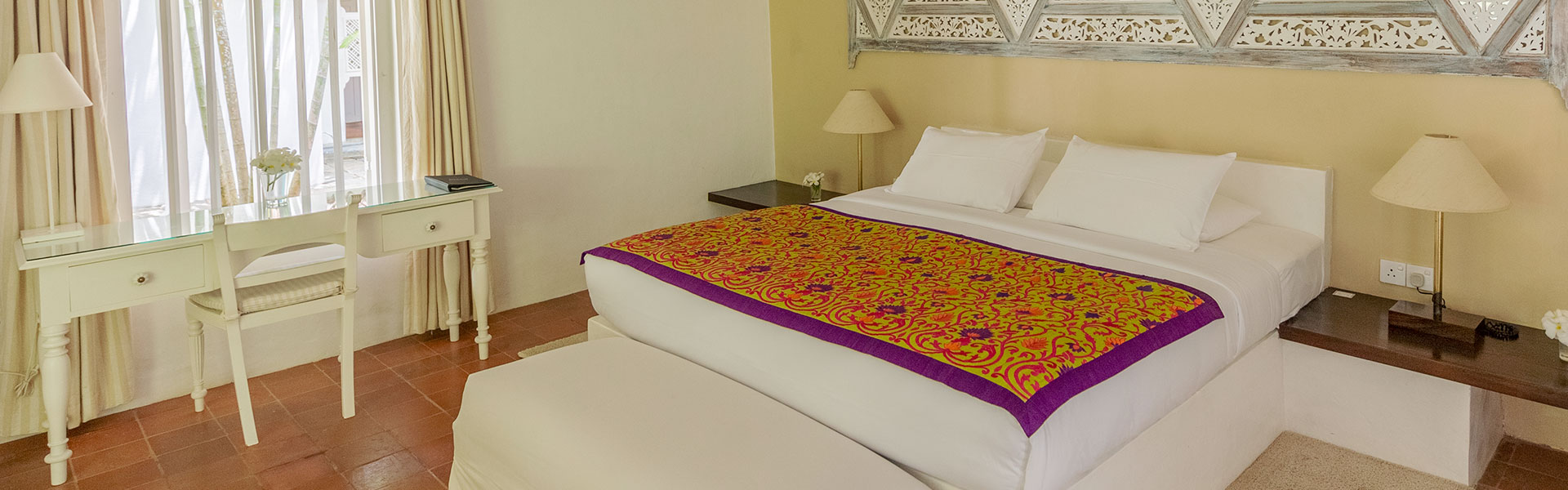 our Deluxe Room with Balcony at Rock Villa